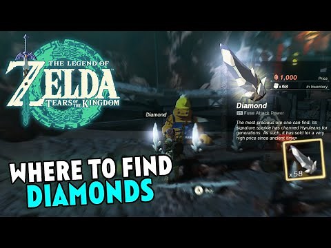 Zelda Tears of the Kingdom Where to Find Diamonds - An Ultimate Guide!