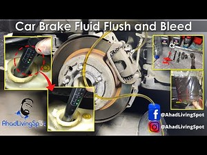 Car Brake Fluid Flush and Bleed I Nissan Brake Flush