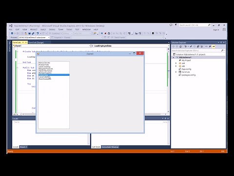 Using SQLite with VB.NET Part 1 ربط الاتصال بين برنامج بلغة فيجوال بيسك مع SQLite