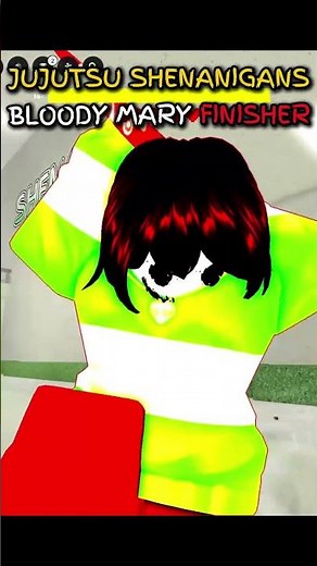 JJS CHARA BLOOD MARY FINISHER SHOWCASE #roblox #anime #jjs