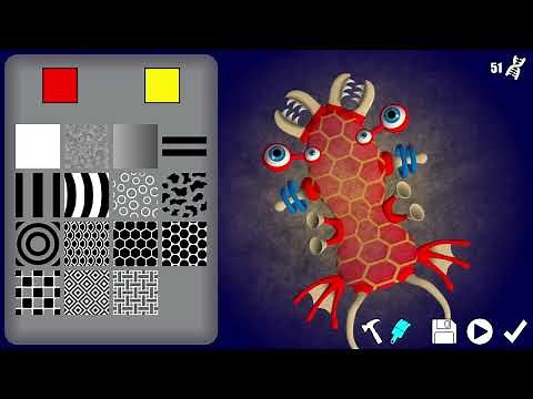 Evolution Simulator 4 - Editing Creature In Cell Stage (DEV)