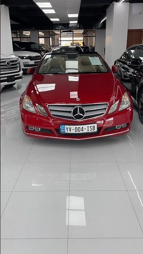 Mercedes E Class Cabriolet #startup