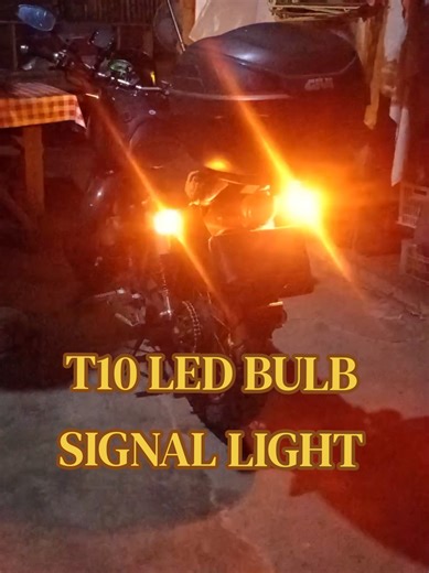 T10 LED Signal Light na Maangas para sa Motor