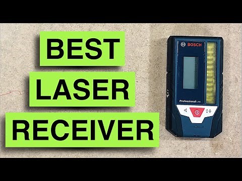 How to Use the BOSCH LR8 Line Laser Receiver