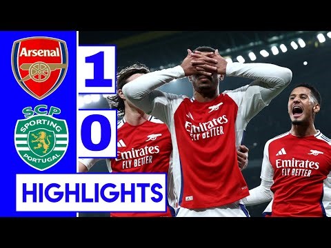 Arsenal vs Sporting Lisbon 1-0 Highlights & Goals• Champions League 2026