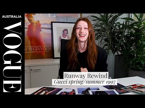 Runway Rewind | Gucci spring/summer 1997 | Vogue Australia