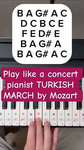 Turkish March in 4 seconds