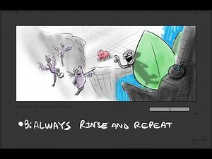 ICE AGE 5: BUCK DINO BATTLE - STORYBOARD ACTION SCENE WITH NO CUTS by Josh 'Hat' Lieberman