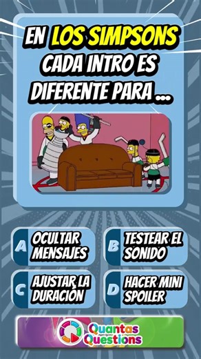 El TRUCO en la INTRO de los SIMPSON 🛋️💛​ #curiosidades