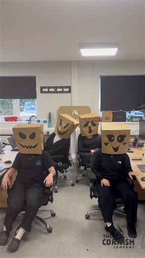 14K views · 96 reactions | Spooky season hit the office… hard  #Thecornishcompany #spookypaperbag #HalloweenVibes #SpookyOffice | The Cornish Company | Facebook