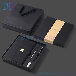 [Hot Item] A5 Notebook Gift Box Book Logo High-End Corporate Gift Set Senior Sense of Notepads