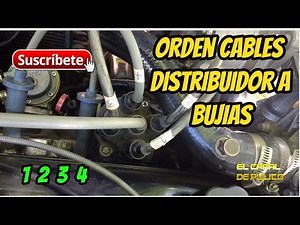Distributor and Spark Plug Wire Order.
