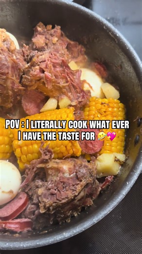 I love cooking😭🫶🏽 turkey neck boil 10/10 #turkeyneckboil #cooktok #cookingtok