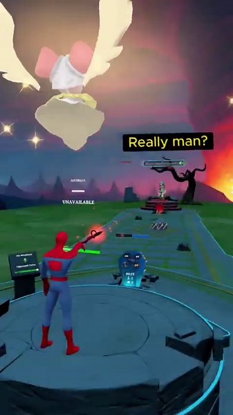 Parenting a crybaby in War of Wizards 💀😭 #vrgame #vrgaming #oculus #quest2 #warofwizards #vr