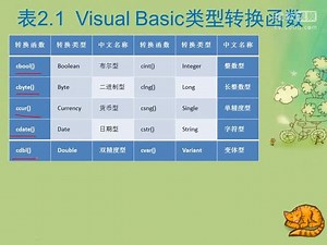 Visual Basic学习视频02：数据类型、变量和常量