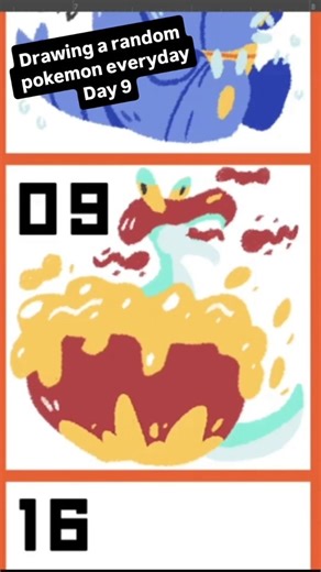 Kilian S. on Instagram: "Our first Gmax! Kidna wish Flapple had a different looking one though #pokemonswordandshield #pokemon #Appleton #art #speedpaint"