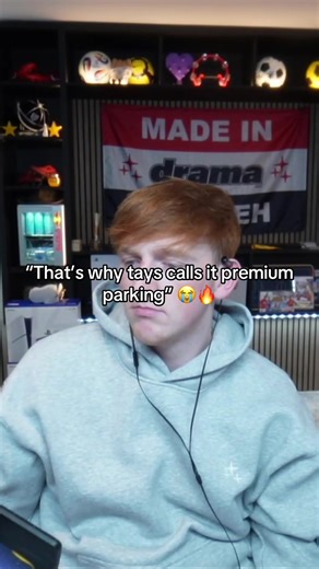 “That’s why tays calls it premium parking” 😭🔥 #angryginge #angryginge13 #tays #fyp #funny