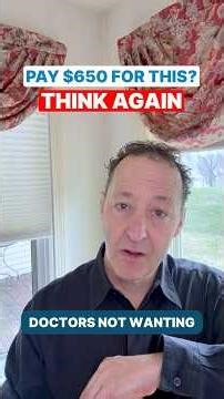 Your Doctor Won’t Help… and They Want $650? Watch This