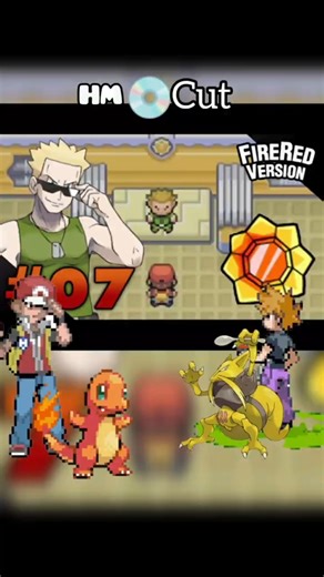 Day 7 of playing Pokemon fire 🔥 Red ♥️
