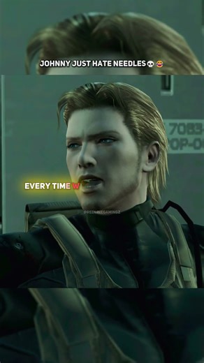 Johnny Just Hate Needles #shorts #gaming #metalgearsolid