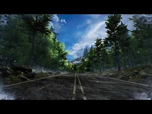 Road scene (plus Global Snow + Volumetric Fog & Mist)
