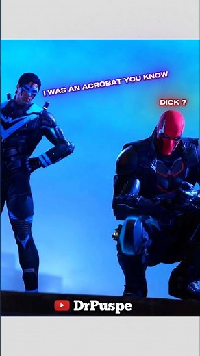 Red Hood Shoves Nightwing... Then Panics