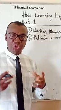 How Learning Happens Part1 #themasterlearner