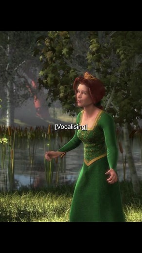 Fiona and Bird humming #movie #animation #cartoon #shrek | shrek