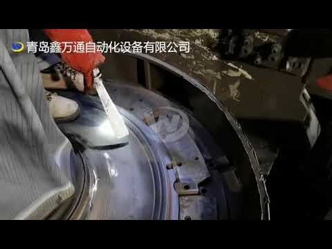 Dry ice blasting machine is cleaning the dirty of tire mould #dryiceblasting #dryicecleaning