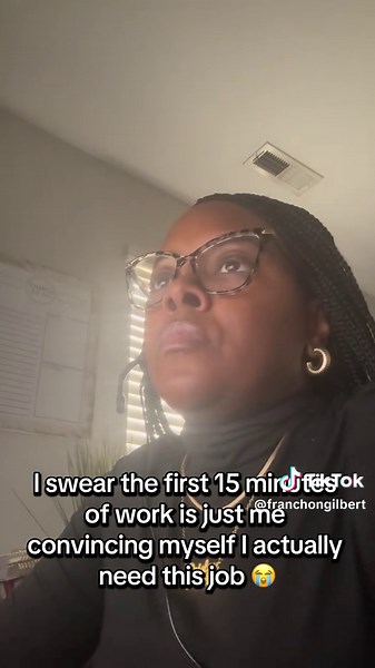 Trying to mentally prepare myself to clock in…Like why do these 8 hours come around so fast? 😒 Do y’all understand or is it just me?? #fyp #fy #wfh #momlife #real