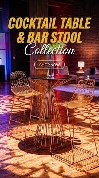Transform Your Event Space: Premium Cocktail Tables & Bar Stools | Chivari