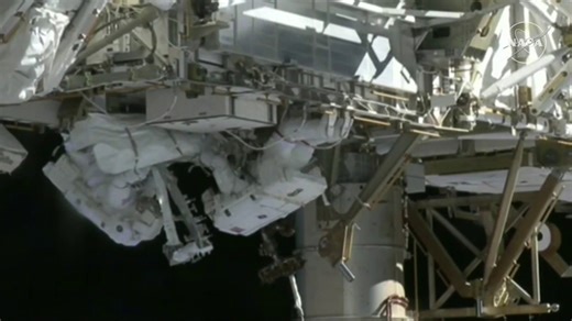 After missing out 6 years ago, Anne McClain performs spacewalk
