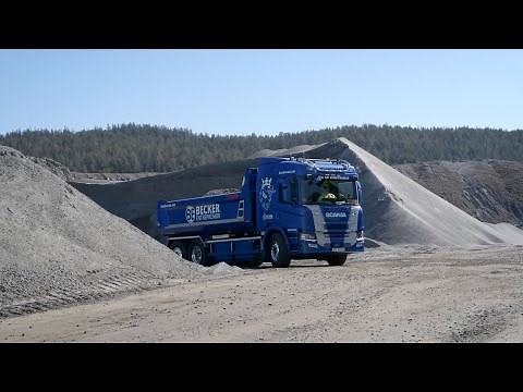 Why Scania's electric trucks are the future of construction