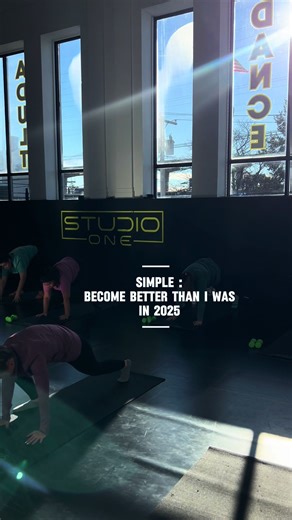 do it for you🤞🏼 for all ages and all levels - Studio One has the class for you 🔥 Restart your journey — our doors are open💚