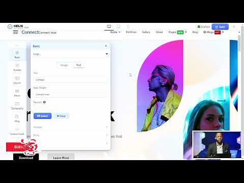 Helix ultimate 2 template customization - Basics Tab - Joomla - Mathew Tamin