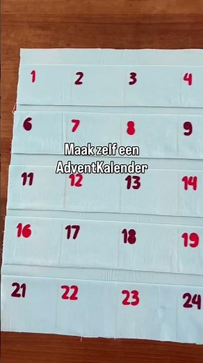 Maak zelf een AdventKalender!