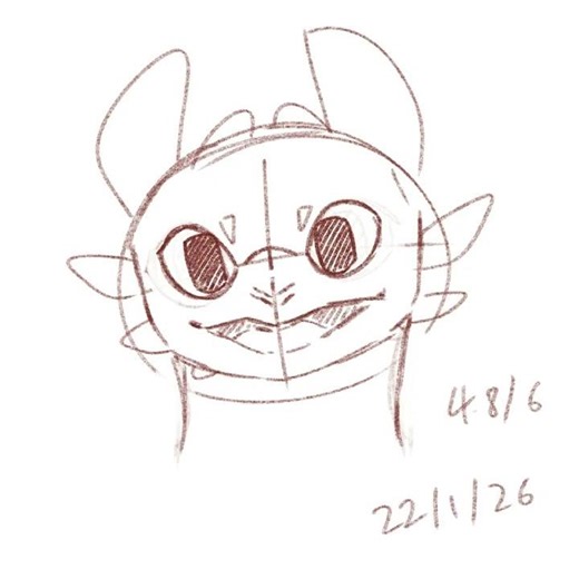 Dragon Sketch: Toothless