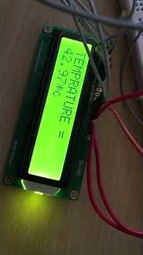 Temperature measurement using lm35,16x2 lcd, Arduino uno