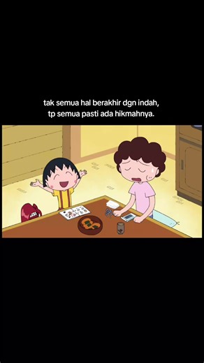 maruko menahan diri tidak memakan cemilan beberapa hari untuk mendapatkan cemilan yg diinginkan dgn catatan mengumpulkan 10 tanda tangan dari ibu (dan harus menyelesaikan pekerjaan rumah). tapi semua berakhir tidak sesuai harapan saat maruko ingin menunjukkan kue yg didapatkannya kepada kakek. #foryou #fypシ゚ #quotes #chibimarukochan