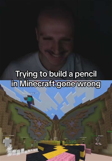 its actually harder than it looks I tried my best guys 🤣 #gaming #minecraft #minecraftbuilds #fyp #meme