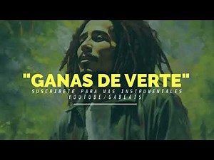 Base De Rap - Ganas De Verte - Reggae 👽 instrumental 2024 | Beat 🍀Free