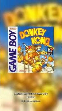 Donkey Kong (Super Game Boy) - Ending 🎵 #videogamemusic #shorts