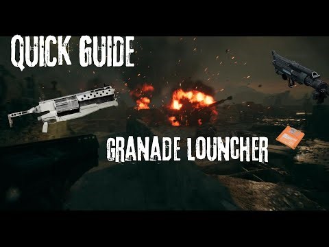 Quick granade louncher guide - The Forever Winter tutorial