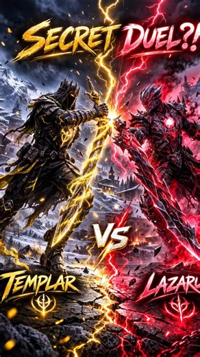 Why Are Templar & Lazarus Swords in Isolated BR?!👀 (CODM Secret) #codmobile TEMPLAR VS LAZARUS