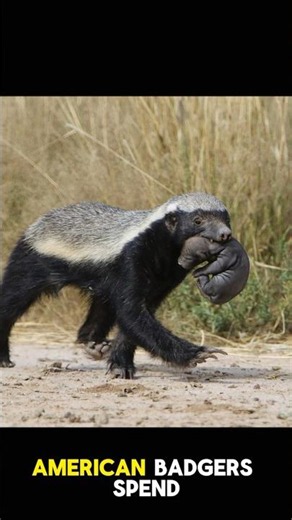 The Toughest Small Animal in America? | American Badger Facts #facts #usa #american #animalfacts