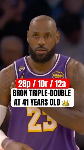 Oldest player ever to get a triple-double 🔥