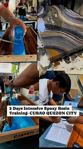 393K views · 3.5K reactions | Complete Guide in Epoxy Resin Training. 2Days Intensive Epoxy Resin Training. We make sure the trainees will takehome not only the items they made but the lifetime knowlegde they acquired in the training. #epoxyresin #reelschallenge #epoxyart #epoxycountertops #epoxyflooring #epoxyfloors #rivertable #epoxyresintraining #resinartist #resincraft #artist #art #reelsviralシfb | Trendy Shop Philippines | Facebook