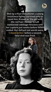 172K views · 3.3K reactions | A Dutch law student turned resistance fighter taunted her Nazi executioner with her last breath. #history #worldhistory #WWII | Ancient Blog | Facebook
