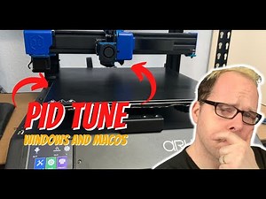 PID tuning 3D Printer on Windows and MacOS - G-code Terminals Pronterface and Mattercontrol