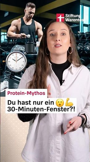 Protein-Mythos: 😮💪 Anaboles Fenster nur 30 Min ?! (Stiftung Warentest) #bodybuilding #protein